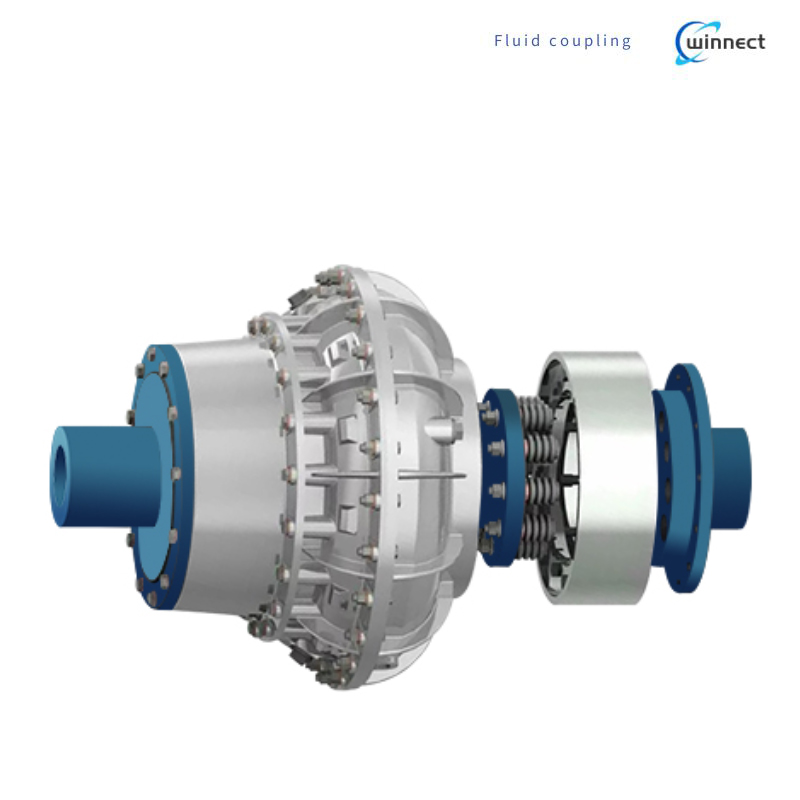 Hydraulic Fluid Coupling for Bucket Elevators in Building & Construction